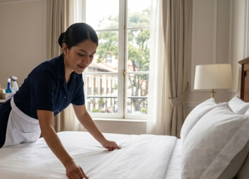 Mucamao de cadena hotelera Marriott International